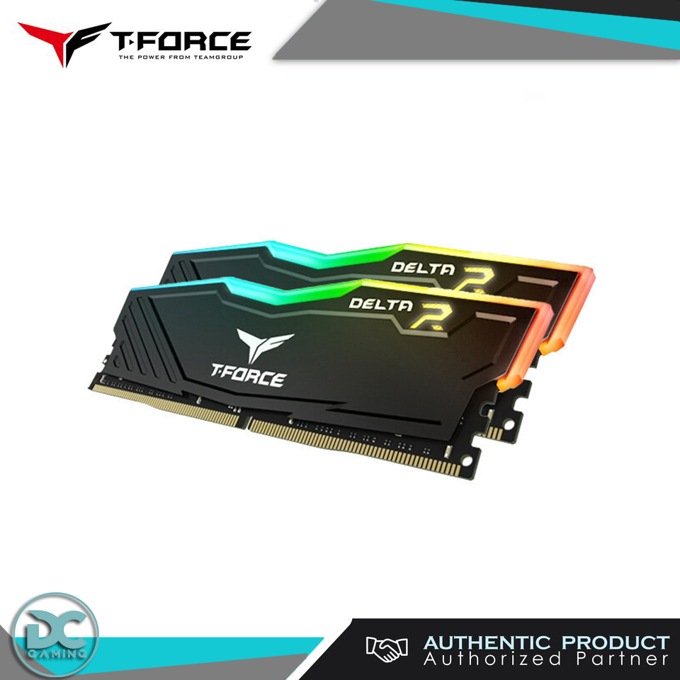 16GB T Force DELTA RGB Black 3600 8GBx2 DDR4